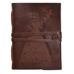 Leather Diary – Princess with Heart Embossed Diary