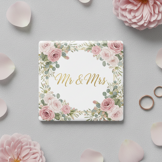 Custom Save The Date Fridge Magnets | 2x2 Square Photo Magnets