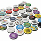 Pin Badges 75 mm Customise  | Personalized Photo Badges | BAGGBAY