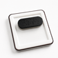 Magnet Badge Square  50 mm White Double Magnet