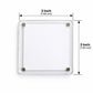 Acrylic Photo Frames 3×3 Inch
