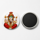 Fridge Magnet Round 58 mm Black Round Magnet Full Base