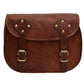 Handcrafted Leather Motorcycle Bag