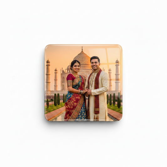Custom Fridge Magnets | 2x2 Square Photo Magnets | Baggbay Gifts